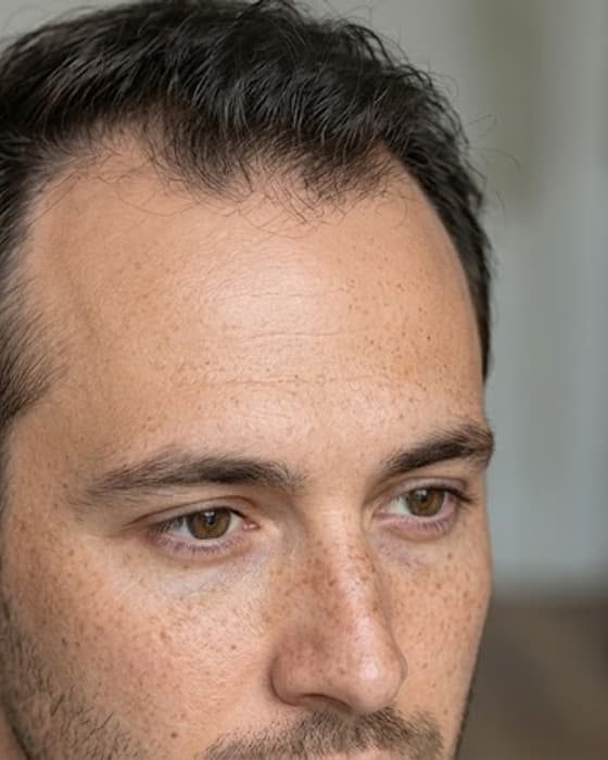before photo — hair transplant journey